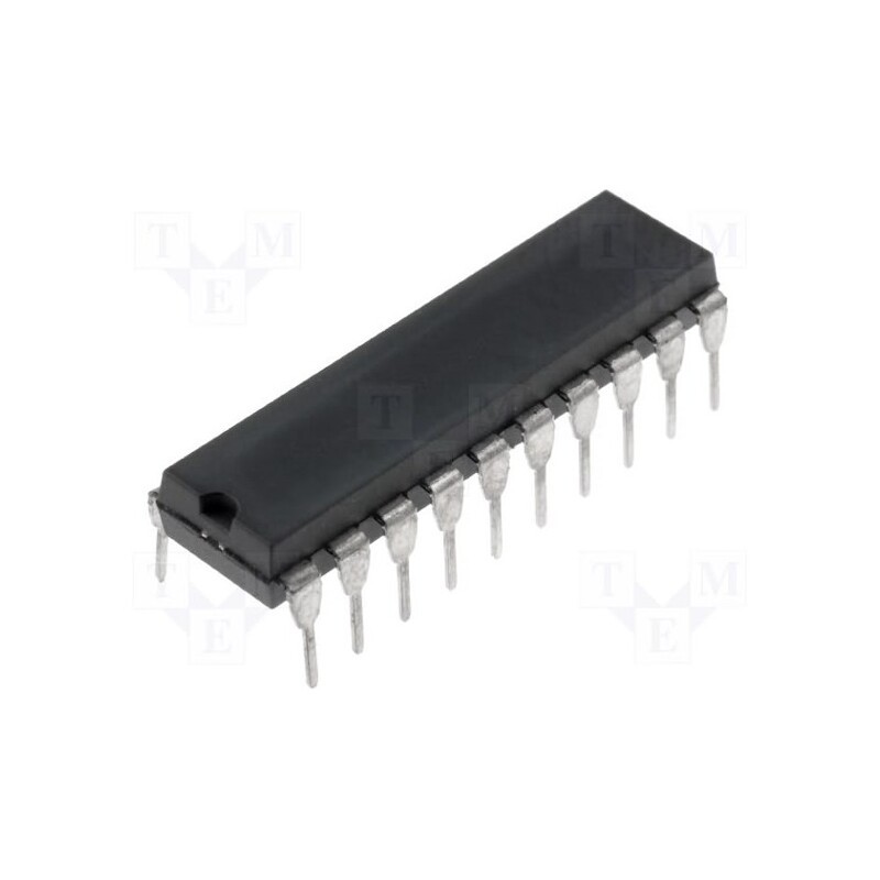 1 pcs x MICROCHIP TECHNOLOGY - PIC16F677-I/P - IC: PIC microcontroller, 3.5kB, 20MHz, ICSP,SSP, 2÷5.5VDC, THT