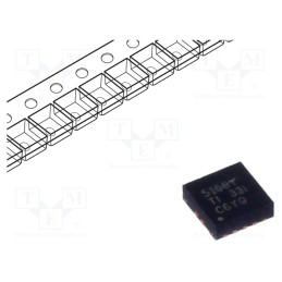 1 pcs x TEXAS INSTRUMENTS - LM5166YDRCT - IC: PMIC, DC/DC converter, Uin: 3÷65VDC, Uout: 1.23÷65VDC, 0.5A