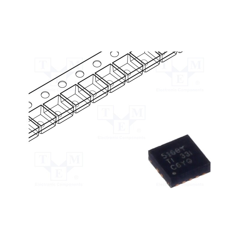 1 pcs x TEXAS INSTRUMENTS - LM5166YDRCT - IC: PMIC, DC/DC converter, Uin: 3÷65VDC, Uout: 1.23÷65VDC, 0.5A