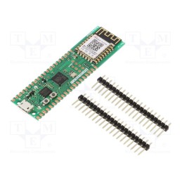 1 pcs x WIZNET - WIZFI360-EVB-PICO - Dev.kit: WiFi, 20pin x2,Micro USB, 75x21mm, prototype board