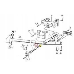 C 330 axle pin bushing