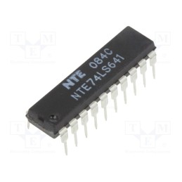 1 pcs x NTE Electronics - NTE74LS641 - IC: digital, bus transceiver, Ch: 8, TTL, THT, DIP20