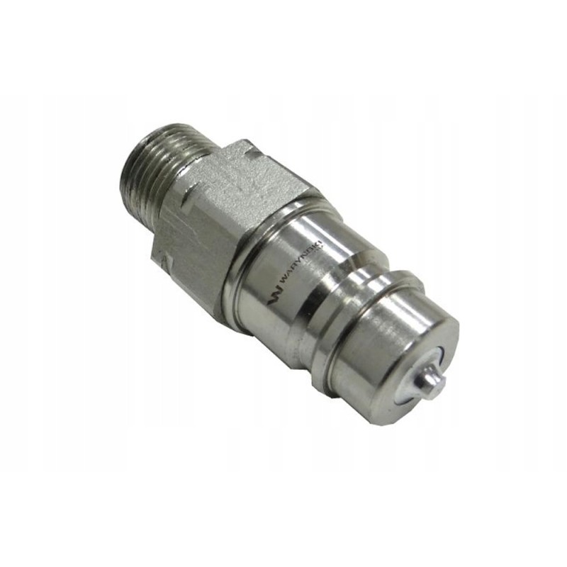 Hydraulic quick connector, plug M20x1 5 external euro