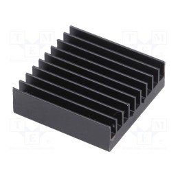 1 pcs x Advanced Thermal Solutions - ATS-54310D-C1-R0 - Heatsink: extruded, grilled, BGA, black, L: 31mm, W: 31mm, H: 9.5mm