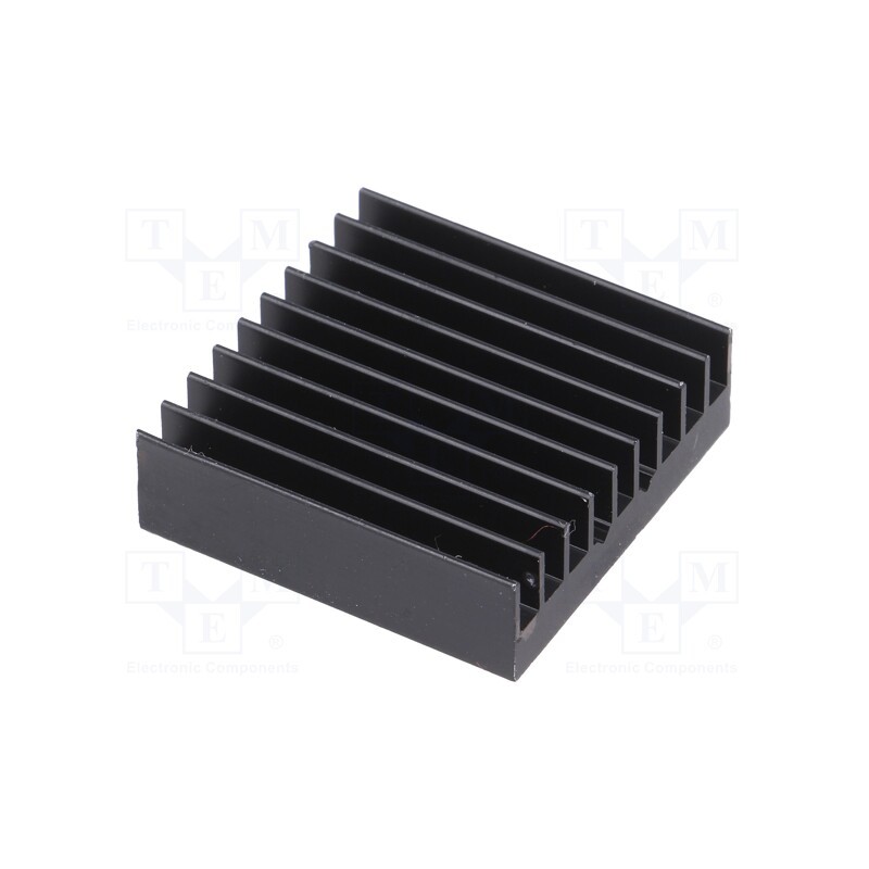1 pcs x Advanced Thermal Solutions - ATS-54310D-C1-R0 - Heatsink: extruded, grilled, BGA, black, L: 31mm, W: 31mm, H: 9.5mm
