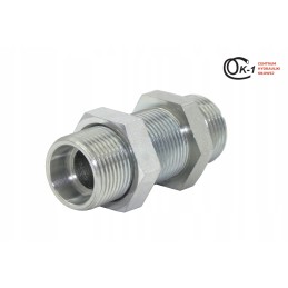 Hydraulic connector m18x1 5 12l bulkhead fitting