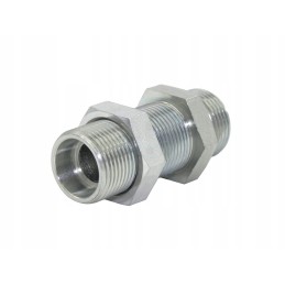 Hydraulic connector M16x1 5 10l bulkhead connector