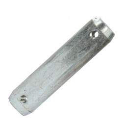 The upper hanger mounting pin has two cotter pins