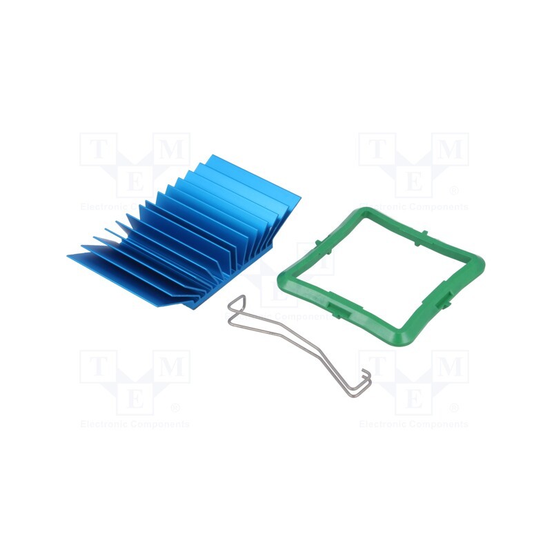 1 pcs x Advanced Thermal Solutions - ATS-50400G-C1-R0 - Heatsink: extruded, grilled, BGA, blue, L: 40mm, W: 42.5mm, H: 12.5mm