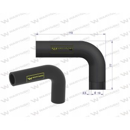 Radiator hose john deere l35843 warynski