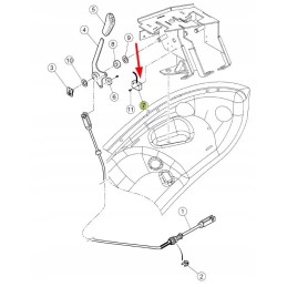 7700079872 power take off sensor