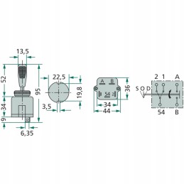 Cobo turn signal switch 15104000