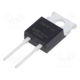 1 pcs x IXYS - DSEI12-10A - Diode: rectifying, THT, 1kV, 12A, , Ifsm: 75A, TO220AC, 78W, 50ns