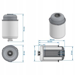 Fuel filter sn 70479