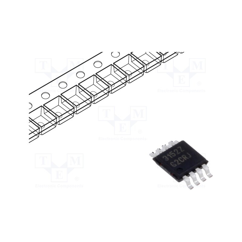 1 pcs x RENESAS - ISL3152EIUZ-T7A - IC: interface, transceiver, half duplex,RS422 / RS485, 115kbps
