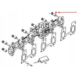 F842201100090 spacer sleeve 12 x 20 x 20