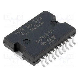 1 pcs x STMicroelectronics - L6376D - IC: power switch, 500mA, Ch: 4, PowerSO20, 25kHz, 9.5÷35V