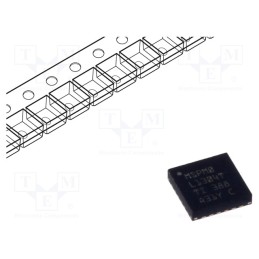 1 pcs x TEXAS INSTRUMENTS - MSPM0L1304TRGER - IC: ARM microcontroller, 32MHz, VQFN24, 2kBRAM,16kBFLASH, I/O: 20