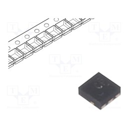 3 pcs x TEXAS INSTRUMENTS - SN74LVC1G58DSF2 - IC: digital, configurable,multiple-function, IN: 3, CMOS, SMD, SON6