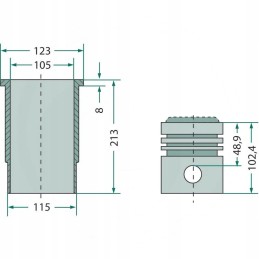 Engine repair kit 38060096