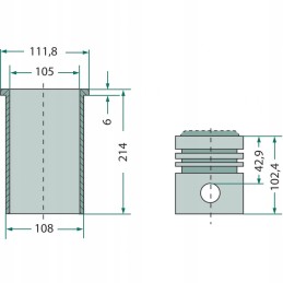 Engine repair kit 38006393