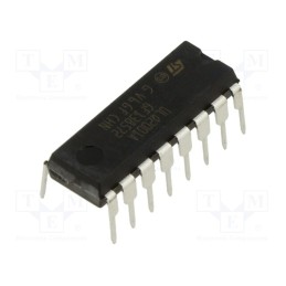 1 pcs x STMicroelectronics - ULQ2001A - IC: driver, darlington,transistor array, DIP16, 0.5A, 50V, Ch: 7