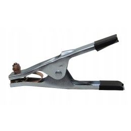 Jaw clamp 170mm, black, jumper cables