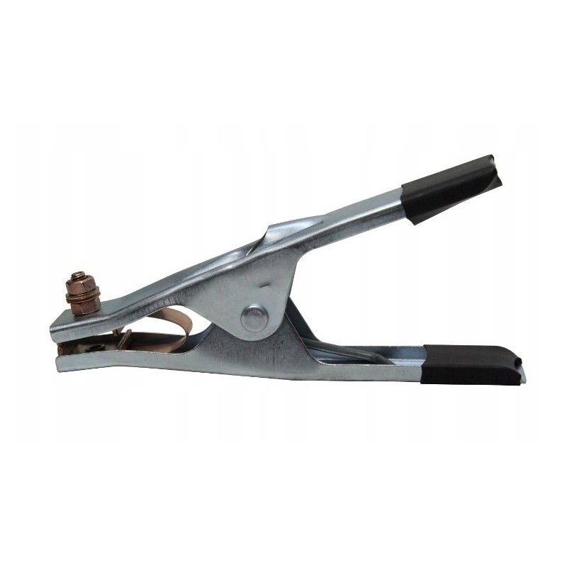 Jaw clamp 170mm, black, jumper cables