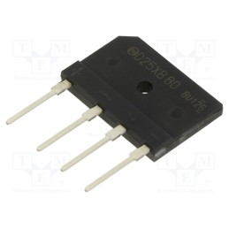 1 pcs x SHINDENGEN - D25XB80-7000 - Bridge rectifier: single-phase, Urmax: 800V, If: 25A, Ifsm: 350A