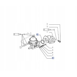 New Holland fuel pump gasket 4847092