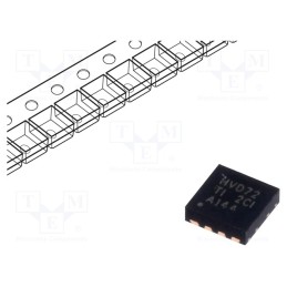 1 pcs x TEXAS INSTRUMENTS - SN65HVD72DRBR - IC: interface, transceiver, half duplex,RS485, 250kbps, SON8