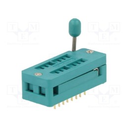 1 pcs x CONNFLY - DS1044-160G - Socket: integrated circuits, ZIF, DIP16, 7.62mm, THT, demountable