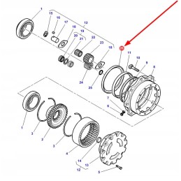 6408 1 01 front axle reduction gear seal