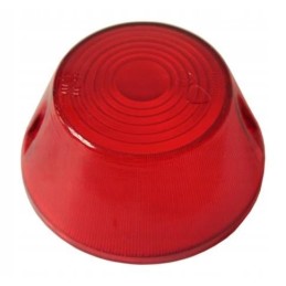 Low red marker lamp shade, plastic