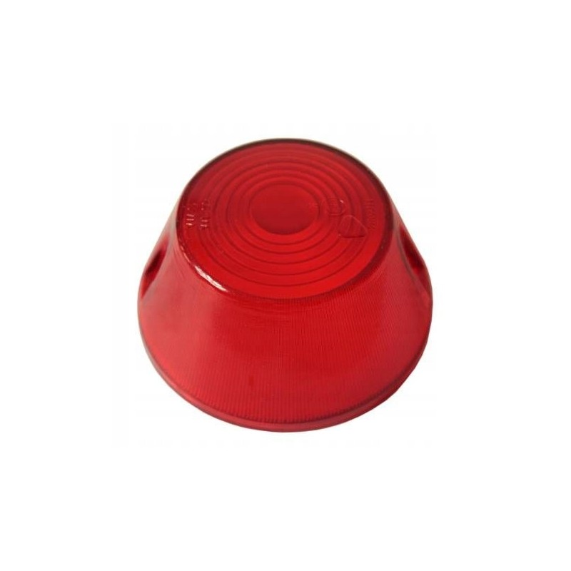 Low red marker lamp shade, plastic