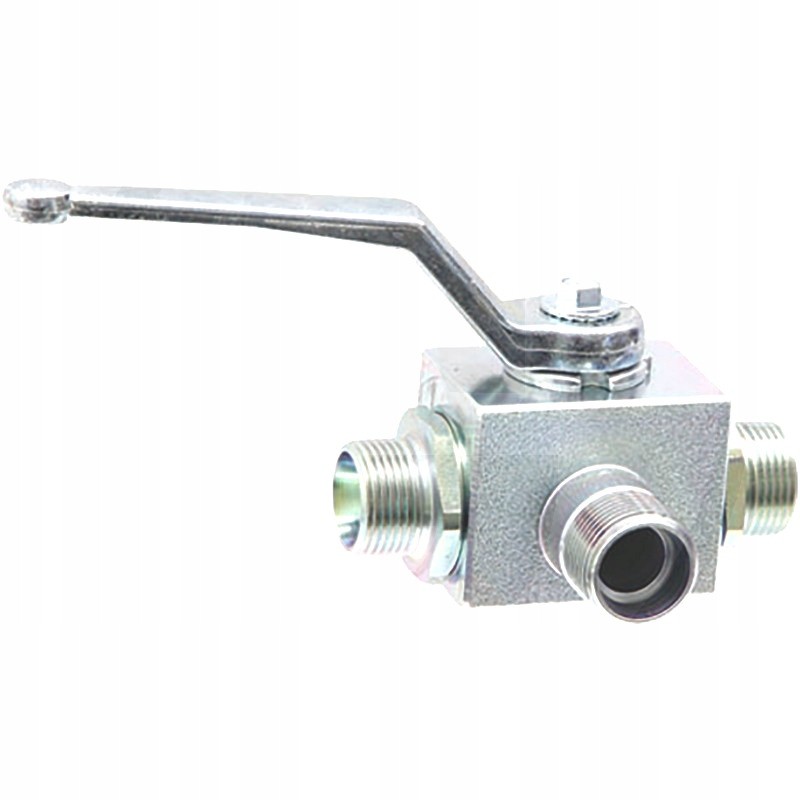 3-way hydraulic ball valve m18x1 5 mm