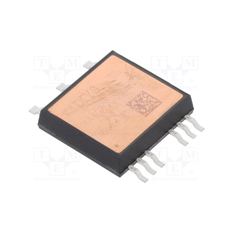1 pcs x IXYS - IXA40RG1200DHGLB - Module: IGBT, diode/transistor, boost chopper, Urmax: 1.2kV, SMT