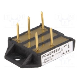 1 pcs x POWERSEM - PSD 86/08 - Bridge rectifier: three-phase, Urmax: 0.8kV, If: 86A, Ifsm: 530A