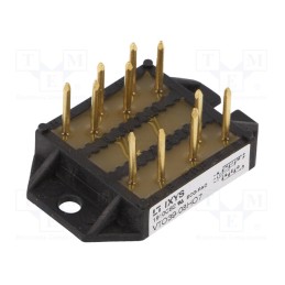 1 pcs x IXYS - VTO39-08HO7 - Bridge rectifier: full-controlled, Urmax: 800V, If: 16A, Ifsm: 180A