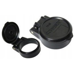 Dust cover for euro socket, black, faster