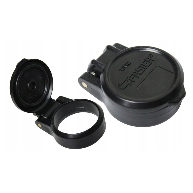 Dust cover for euro socket, black, faster