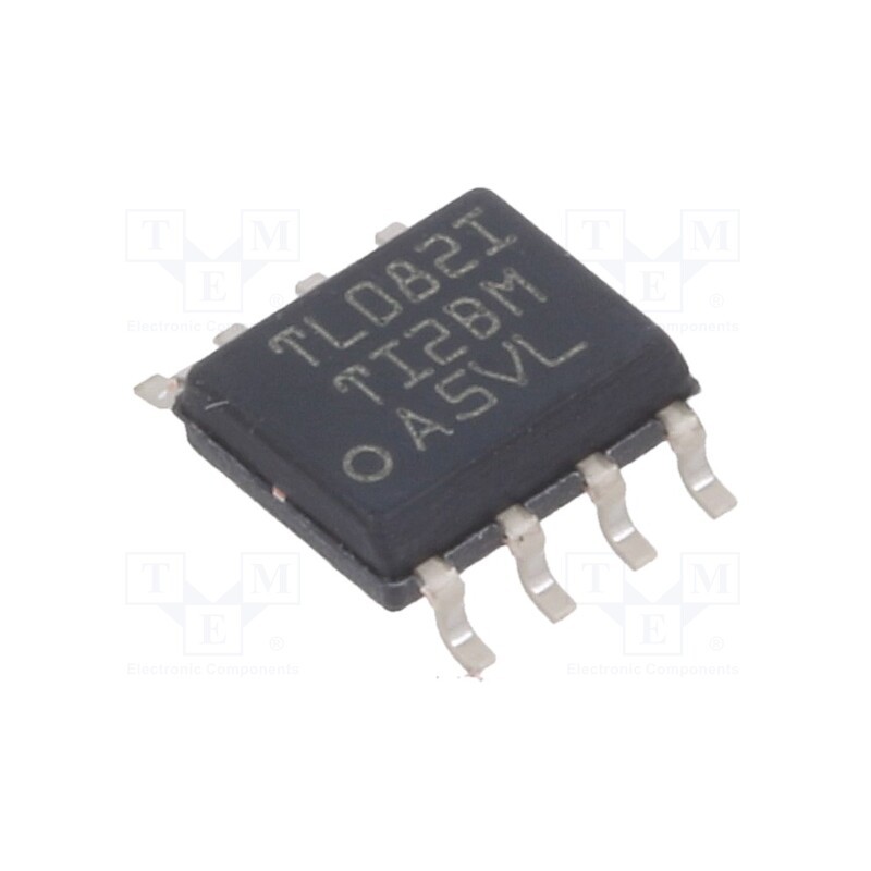 3 pcs x TEXAS INSTRUMENTS - TL082IDR - IC: operational amplifier, 3MHz, Ch: 2, SO8, ±5÷15VDC,