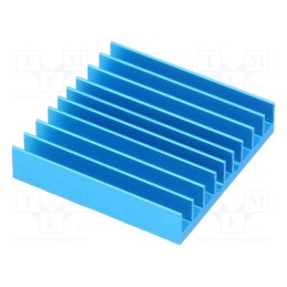 1 pcs x Advanced Thermal Solutions - ATS-X53350B-C1-R0 - Heatsink: extruded, grilled, BGA, blue, L: 35mm, W: 35mm, H: 7.5mm