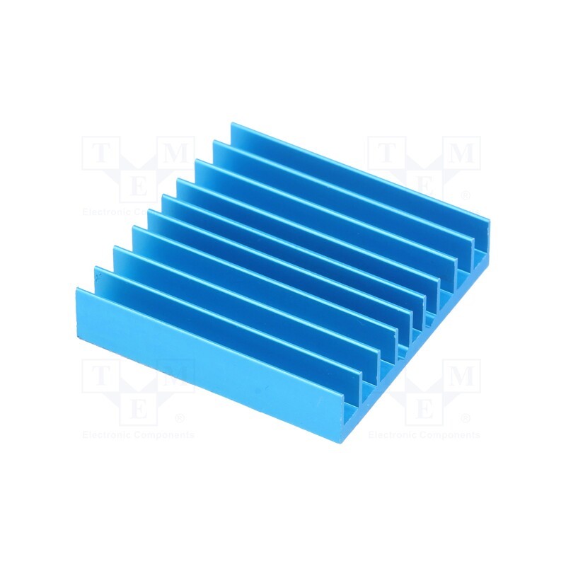 1 pcs x Advanced Thermal Solutions - ATS-X53350B-C1-R0 - Heatsink: extruded, grilled, BGA, blue, L: 35mm, W: 35mm, H: 7.5mm