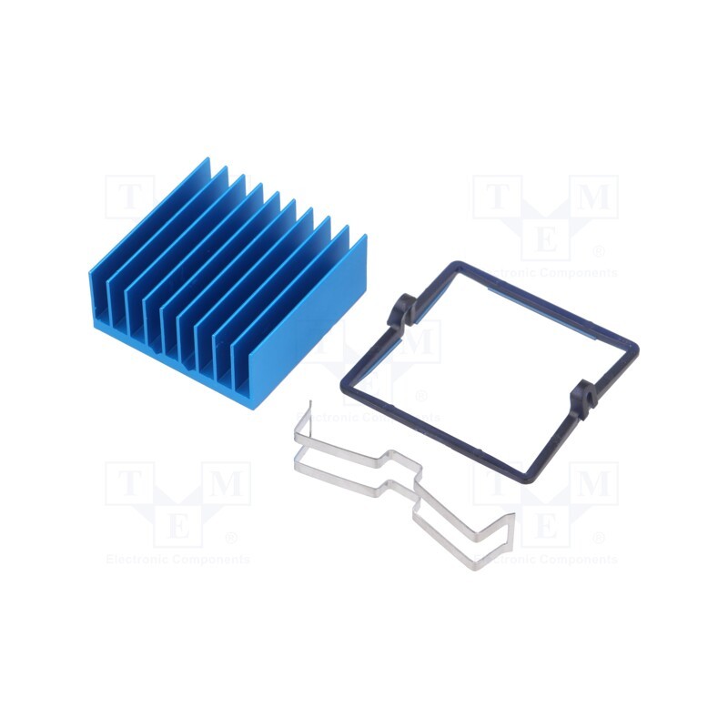 1 pcs x Advanced Thermal Solutions - ATS-X53310G-C1-R0 - Heatsink: extruded, grilled, BGA, blue, L: 31mm, W: 31mm, H: 12.5mm