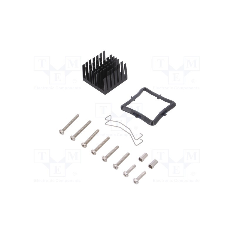 1 pcs x Advanced Thermal Solutions - ATS-61310R-C1-R0 - Heatsink: extruded, grilled, black, L: 31mm, W: 31mm, H: 19.5mm