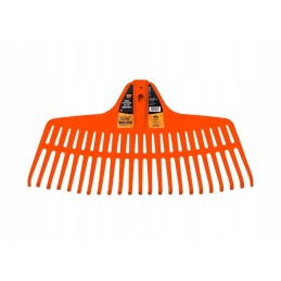 Plastic leaf rake, size m, cl mounting