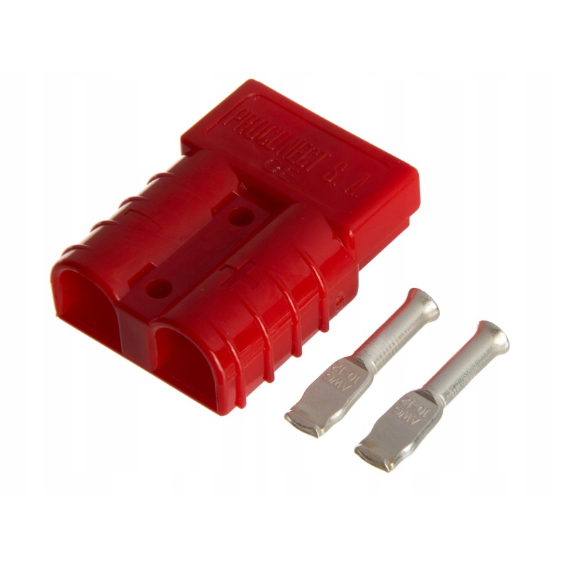 50A battery plug and socket connector