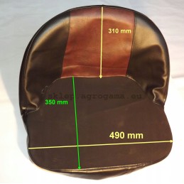 Seat cover for grammer ursus c330 c360 low