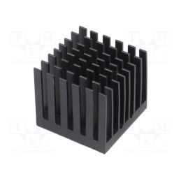 1 pcs x Advanced Thermal Solutions - ATS-55270W-C1-R0 - Heatsink: extruded, grilled, BGA, black, L: 27mm, W: 27mm, H: 24.5mm